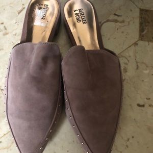 Women’s suede mules